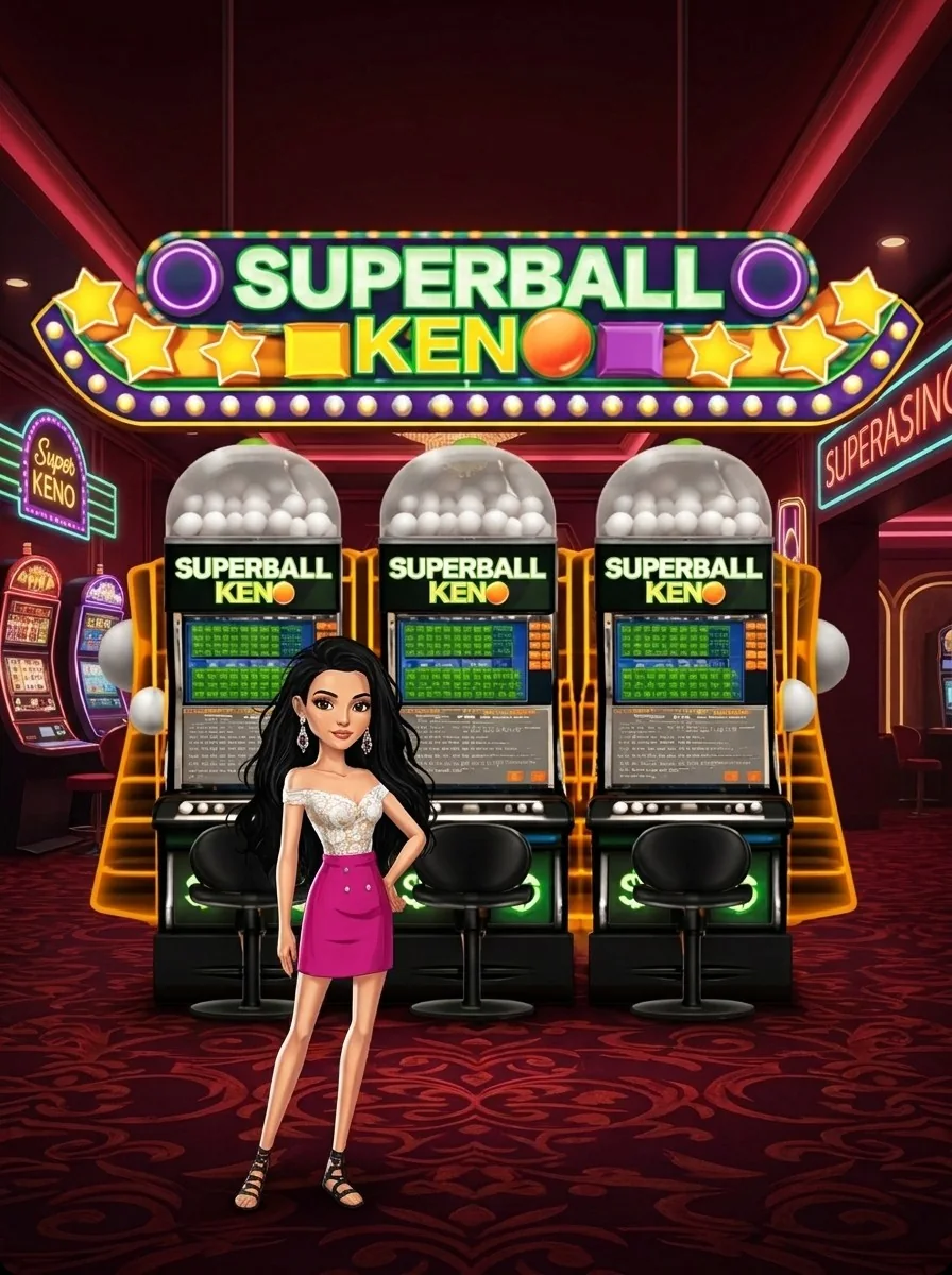 Superball Keno game artwork
